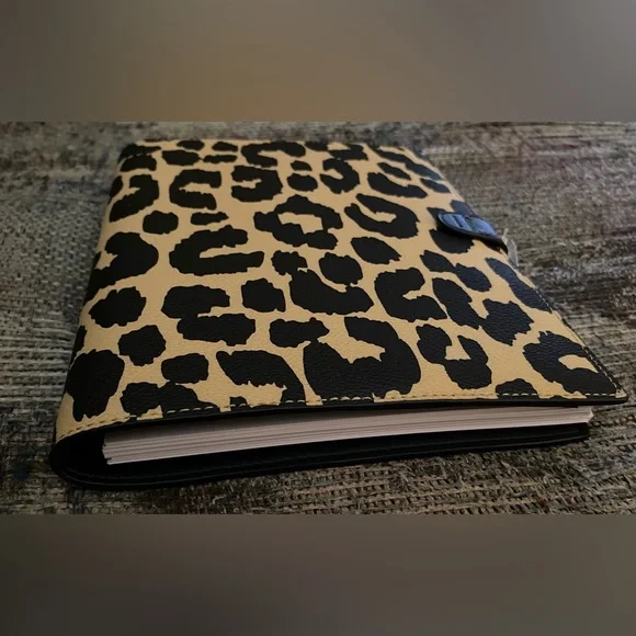 Coach Leopard print Notebook. - Picture 5 of 11